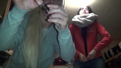 'Lesbian threesome with a strap-on' screenshot nº 43