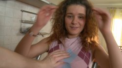 'Lara's Kitchen Sex Leads to Creampie' screenshot nº 10