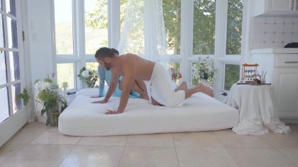 Pretty Dark Haired Gina Valentina and Her Boyfriend Make Love