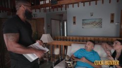 Captura de 'Cuckold husband watches interracial action with bbc wife' nº 9