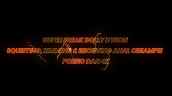 'Amazon Super Freak Dolly Dyson Squirting, Rimming & Receives An Anal Creampie' screenshot nº 1