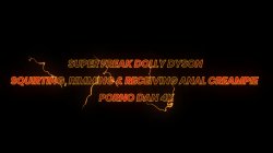 'Amazon Super Freak Dolly Dyson Squirting, Rimming & Receives An Anal Creampie' screenshot nº 2