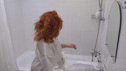 'Marta Pregnant Redhead MILF Solo, Blowjob & Hardcore Mix' screenshot nº 1