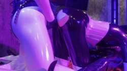 Captura de 'Rubber Fucked by Ava Fetishart While Fucking and Blowing Perv' nº 31