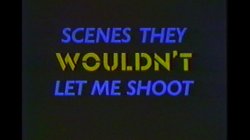 Captura de 'Scenes They Wouldn't Let Me Shoot' nº 1