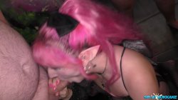 Captura de 'Bristol Halloween Bukkake Part 1' nº 11
