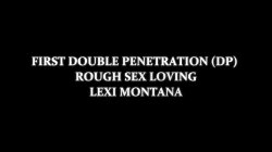 Captura de 'First Double Penetration Rough Sex Loving Lexi Montana' nº 1