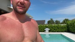 'Filling My Blonde Neighbor's Pool with my Hot Cum - Chloe Temple' screenshot nº 102