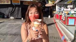 'POV Date and Hardcore Fucking With Busty Cutie Jinbaona' screenshot nº 46