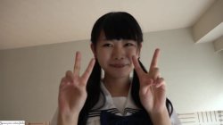 'Elegance In Uniform: A Black-Haired Innocent Beauty In Cosplay' screenshot nº 1
