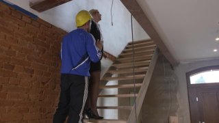 Big Tits Blonde Fucked By A Construction Worker Screenshot