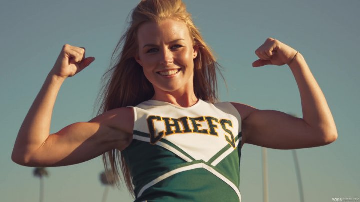 Horny Cheerleader Gets Fucked in Class Before the Big Game Image