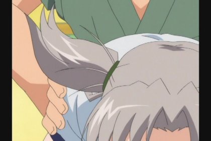Cute Chick with Grey Hair Gets Fucked from Behind
