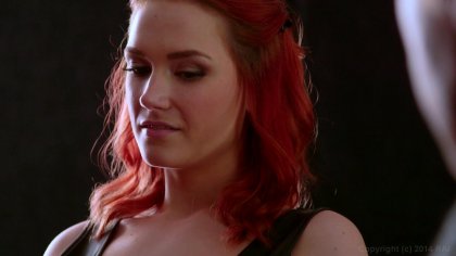 Super Busty Redhead Siri Fucks Hung Stud Richie Calhoun on the Couch