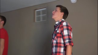 Conner Bradley, Cooper Scott & Hunter Starr in Raw For Rent for Helix Studios - clip