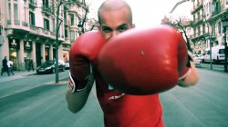 'Spanish teen fucks a boxer with a huge cock' screenshot nº 9
