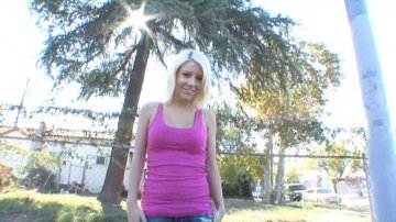 Platinum Haired Cutie Tessa Taylor Gets Fucked in Her Tight Pussy