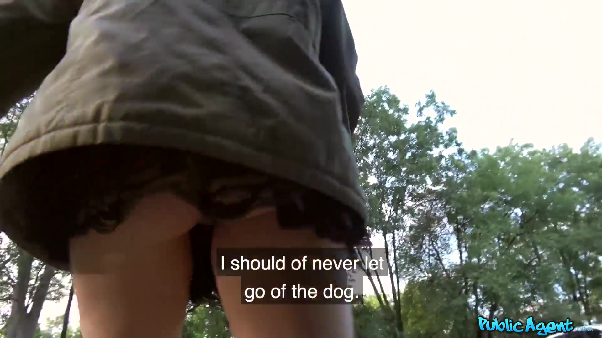 Scene 1 from Public Agent Presents - Lost Dog Leads To Hot Outdoors Sex