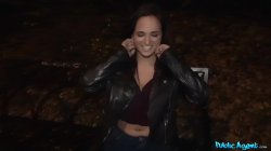 'Public Agent Presents - Spanish Hotty Creampied By A Stranger' screenshot nº 11