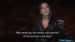 'Public Agent Presents - Spanish Hotty Creampied By A Stranger' screenshot nº 13