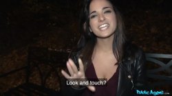 'Public Agent Presents - Spanish Hotty Creampied By A Stranger' screenshot nº 26