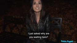 'Public Agent Presents - Spanish Hotty Creampied By A Stranger' screenshot nº 3