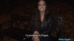 'Public Agent Presents - Spanish Hotty Creampied By A Stranger' screenshot nº 4