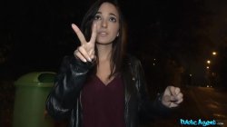 'Public Agent Presents - Spanish Hotty Creampied By A Stranger' screenshot nº 49