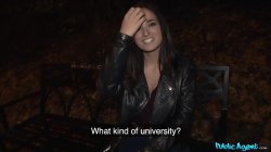 'Public Agent Presents - Spanish Hotty Creampied By A Stranger' screenshot nº 5