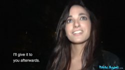 'Public Agent Presents - Spanish Hotty Creampied By A Stranger' screenshot nº 54