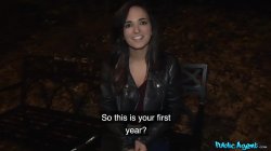 'Public Agent Presents - Spanish Hotty Creampied By A Stranger' screenshot nº 7