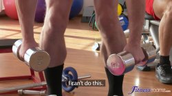 'Two Cocks Workout For Hot Fit Teen' screenshot nº 5