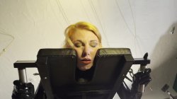 'Fuck Machine and Spanking for Rubber on the Bench' screenshot nº 24