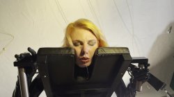 'Fuck Machine and Spanking for Rubber on the Bench' screenshot nº 48
