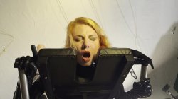 'Fuck Machine and Spanking for Rubber on the Bench' screenshot nº 57