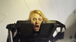 'Fuck Machine and Spanking for Rubber on the Bench' screenshot nº 65