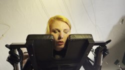 'Fuck Machine and Spanking for Rubber on the Bench' screenshot nº 9
