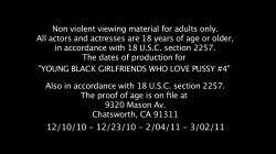 'Young Black Girlfriends Who Love Pussy 4' screenshot nº 115