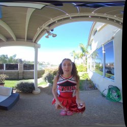 'Elena Works Hard to Become the Head Cheerleader' screenshot nº 4