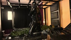 Captura de 'Full Rubber Femdom Threesome with Ava L'Affaire, Rubber and The Perv Part 1' nº 22