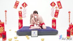 Captura de 'Li Zhiyan Loses Sex Game Show And Has To Fuck Nerdy Guy' nº 92