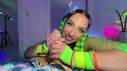 Captura de 'Slut With Piercing Eyes, Madison Wilde Takes The DJ For A Ride!' nº 24