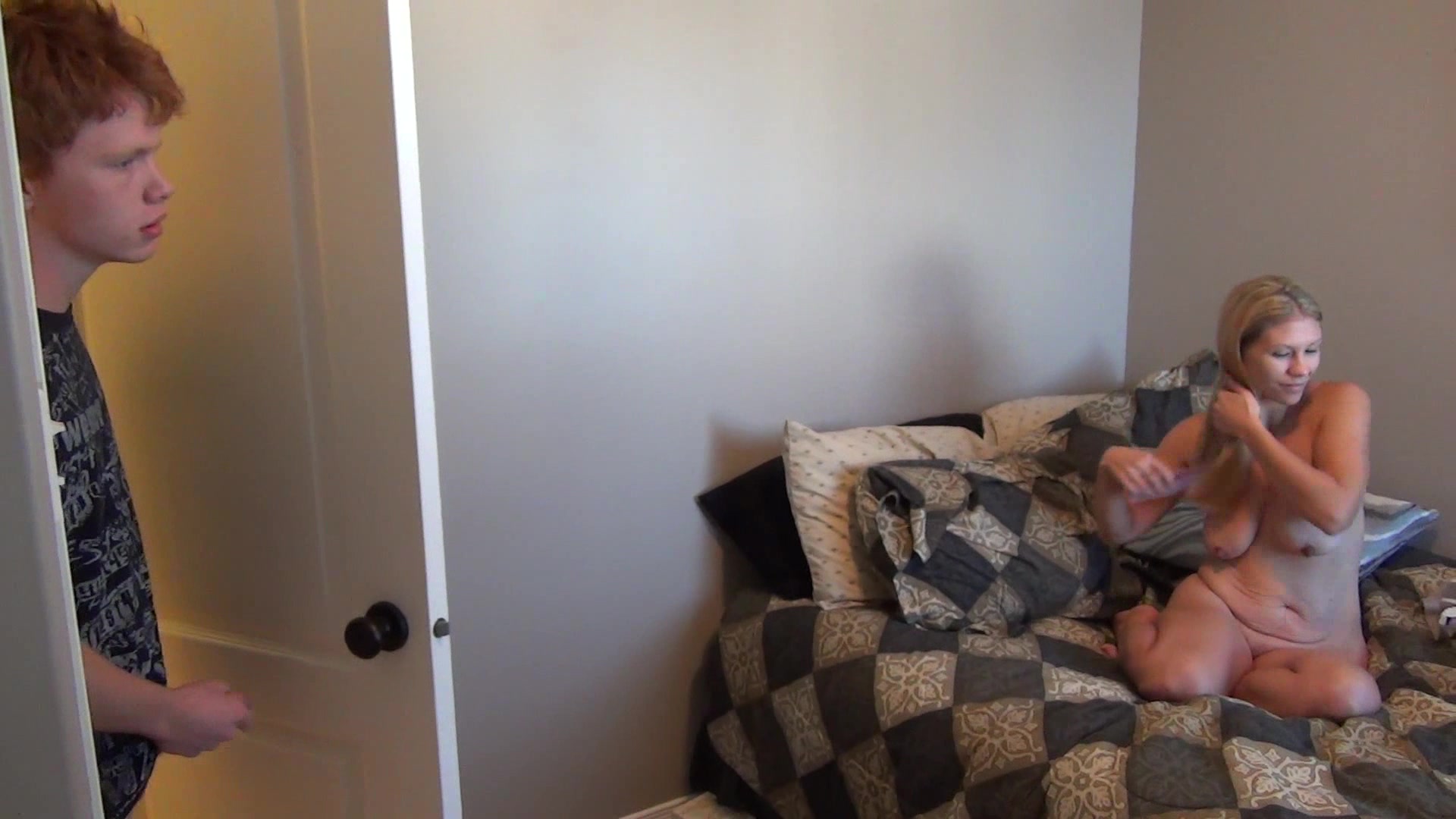 Caught spying on sister porn