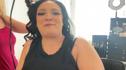 'Brunette Newcummer Is Introduced to a Hard Prick' screenshot nº 4