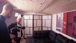 Captura de 'Anal backstage Nikky Riddle Italian double penetration' nº 3