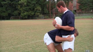 Rugby Team Orgy in Locker Room Screenshot