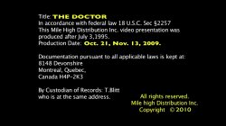 Captura de 'Doctor, The' nº 1