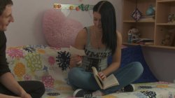 'Carine's Cock Ride Ends With a Creampie' screenshot nº 3