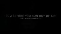 'Cum Before You Run Out Of Air' screenshot nº 2