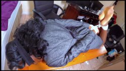 'Ebony in Ropes Gets a Facial' screenshot nº 3
